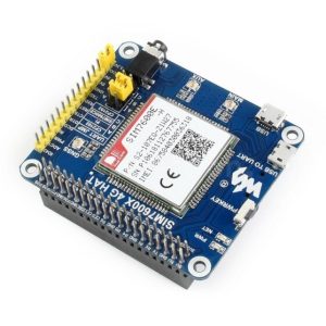 SIM7600E-H 4G HAT for Raspberry Pi, LTE Cat-4 4G / 3G / 2G, GNSS