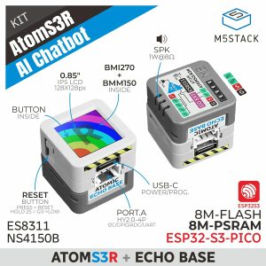 AtomS3R AI Chatbot Kit (8MB PSRAM)