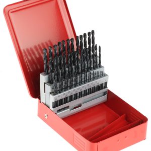 51-Piece Twist Set for Multi-Material, 6 mm Max, 1 mm Min, HSS Bits