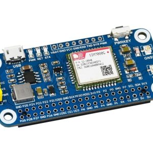 NB-IoT / Cat-M(eMTC) / GNSS HAT for Raspberry Pi (P/N: SIM7080G Cat-M/NB-IoT HAT (EN))