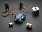 Adafruit Motor/Stepper/Servo Shield for Arduino v2 Kit - v2.3 PRODUCT ID: 1438