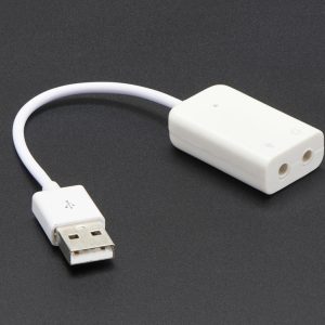 USB Audio Adapter - Works with Raspberry Pi