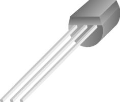 2N2222	TRANSISTOR NPN 30V 0.8A TO-92