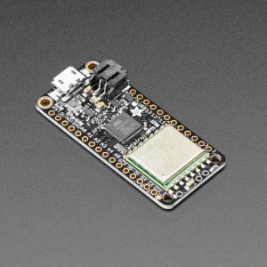 Adafruit Feather 32u4 RFM95 LoRa Radio- 868 or 915 MHz - RadioFruit