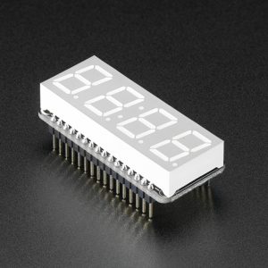 Adafruit 0.56" 4-Digit 7-Segment FeatherWing Display - Blue