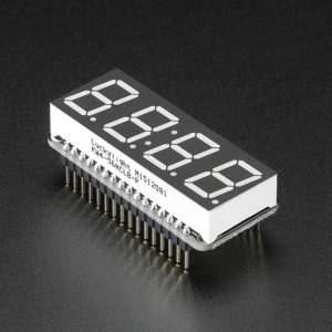 Adafruit 0.56" 4-Digit 7-Segment FeatherWing Display - Red