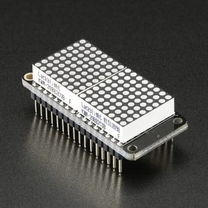 Adafruit 0.8" 8x16 LED Matrix FeatherWing Display - Yellow-Green
