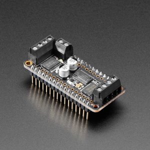 Assembled DC Motor + Stepper FeatherWing Add-on
