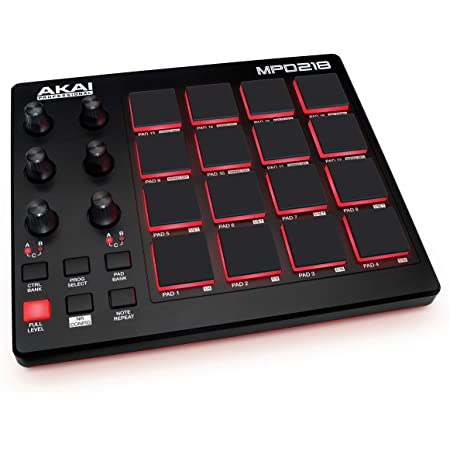 Akai MPD 218 Pad Controller W/ 16 MPC Pads