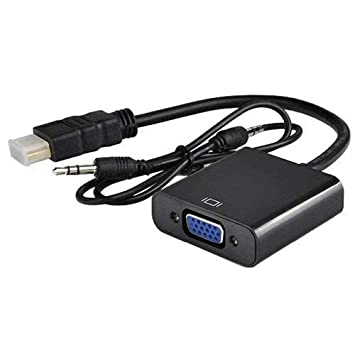  HDMI TO VGA Converter with Audio - 20cm