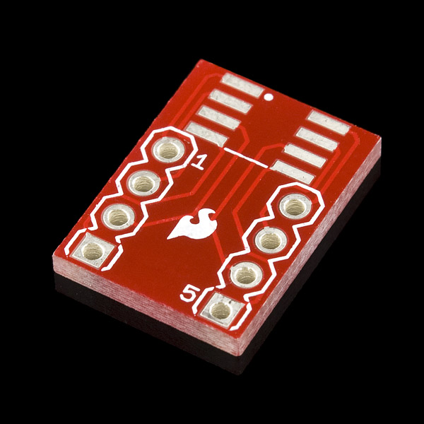 SparkFun SOIC to DIP Adapter - 8-Pin (Discontinued)