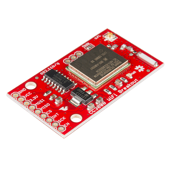 SparkFun WiFi Breakout - CC3000 (Discontinued)
