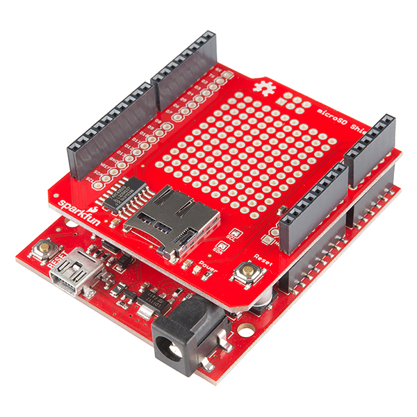 SparkFun microSD Shield – Amicus Engineering