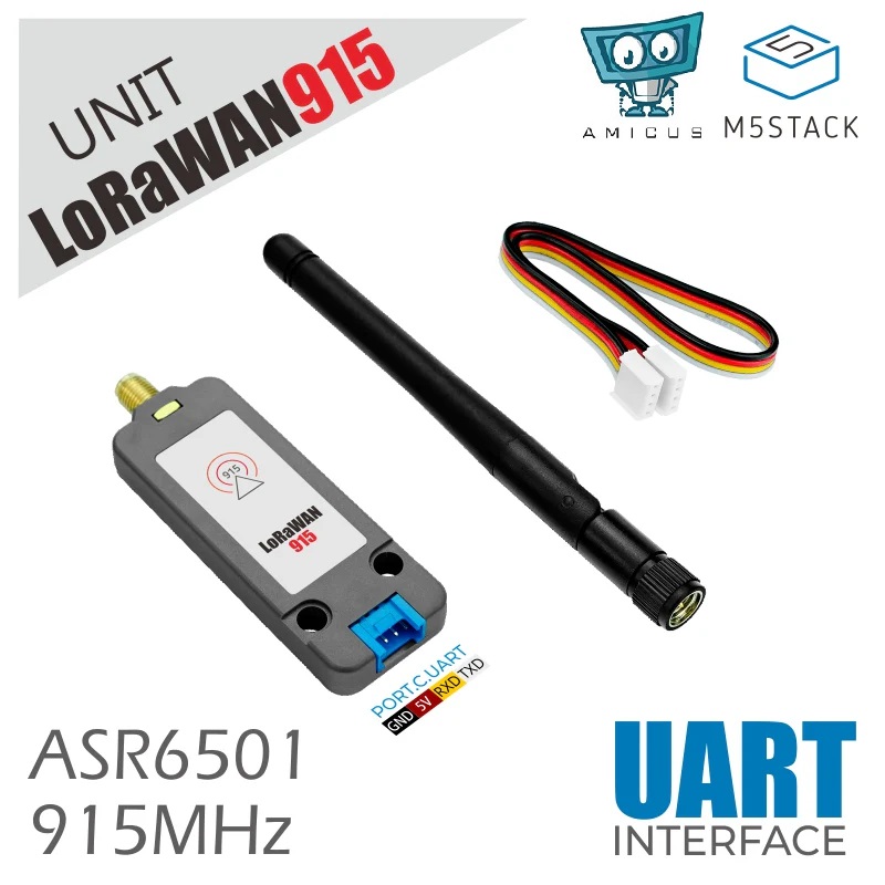 LoRaWAN UNIT 915MHz (ASR6501) with Antenna