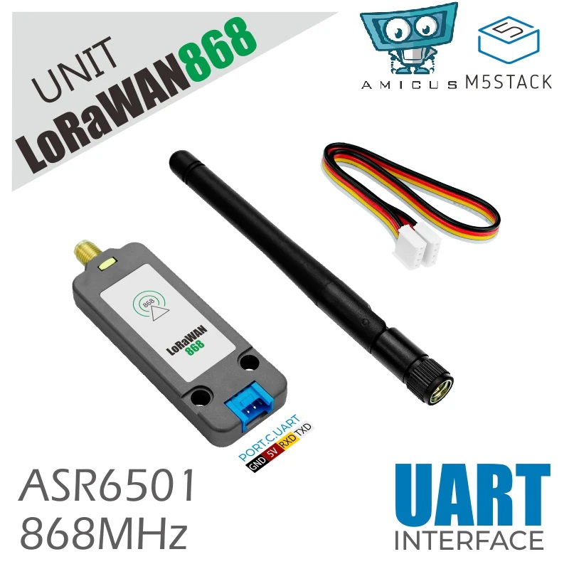 LoRaWAN UNIT 868MHz (ASR6501) with Antenna