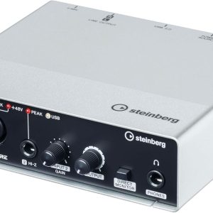 Yamaha Steinberg UR12 2 x 2 USB 2.0 audio interface with 1 x D-PRE and Cubase (UR 12)