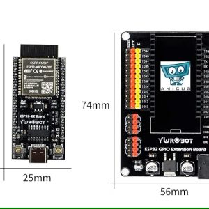 ESP32 GPIO expansion board with ESP32-EZ Board