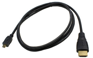Micro HDMI to HDMI Cable - 1.5 Meter