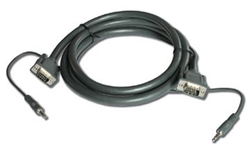 C-GMA/GMA 15–pin HD & 3.5mm Stereo Audio Cable L=3m